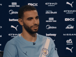 La première interview de Rayan Aït-Nouri à Manchester City