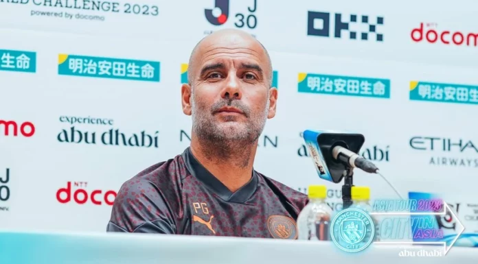 YFMMCI : La conférence de presse de Pep Guardiola