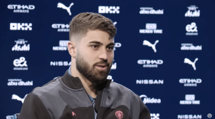 La première interview de Josko Gvardiol à Manchester City