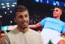 Les adieux de Rodri à Manchester City