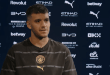 La première interview de Geronimo Rulli à Manchester City