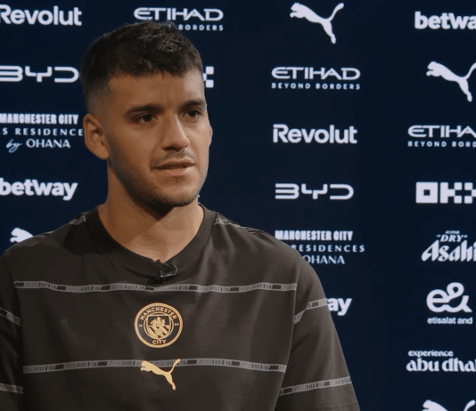La première interview de Geronimo Rulli à Manchester City
