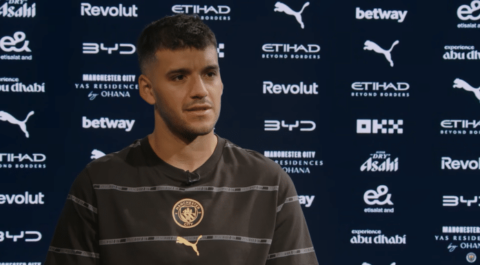 La première interview de Geronimo Rulli à Manchester City